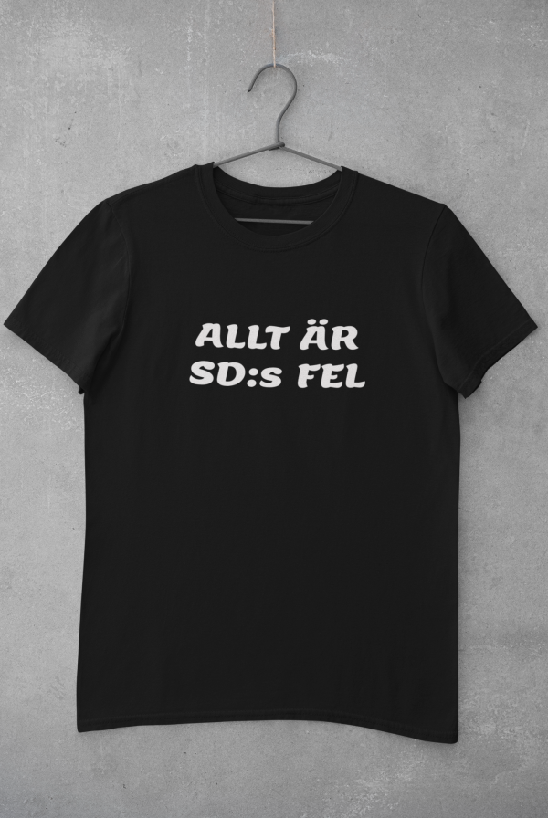T-shirt - Allt är SD:s fel