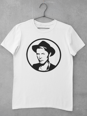 tshirt med david bowie